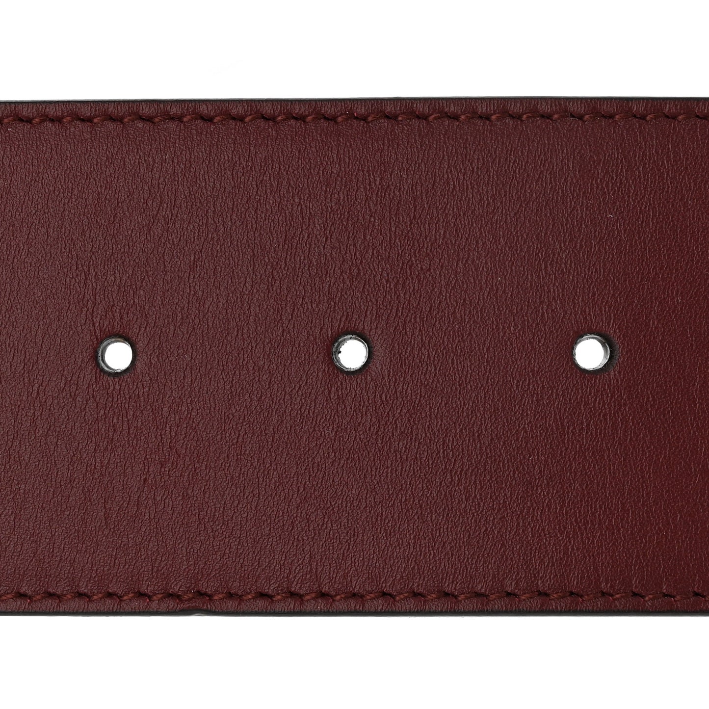 Calfskin Crystal Double G 55mm Belt 85 34 Burgundy