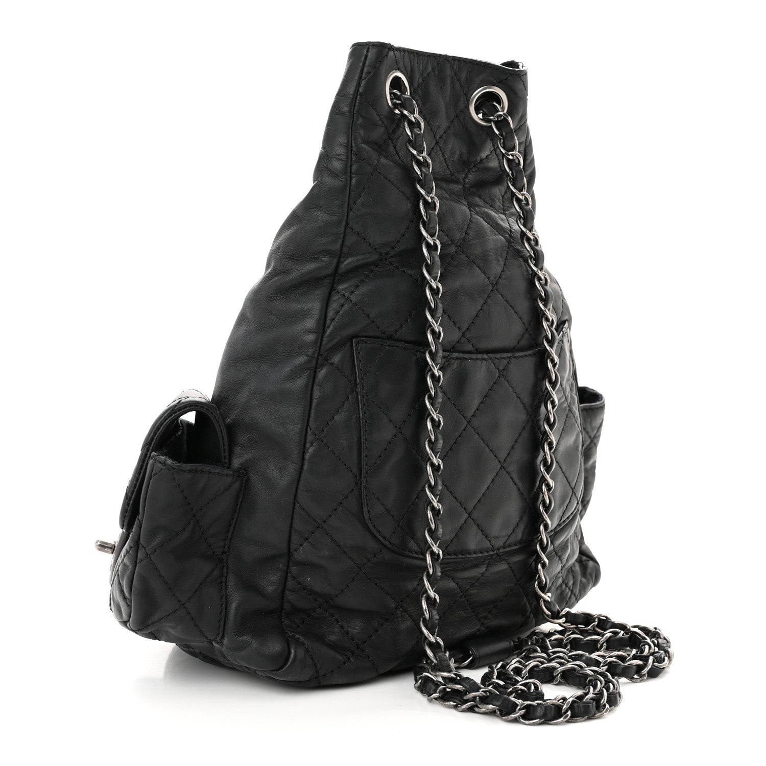 Chanel Calfskin Large Backpack Is Back Black 3 of 10