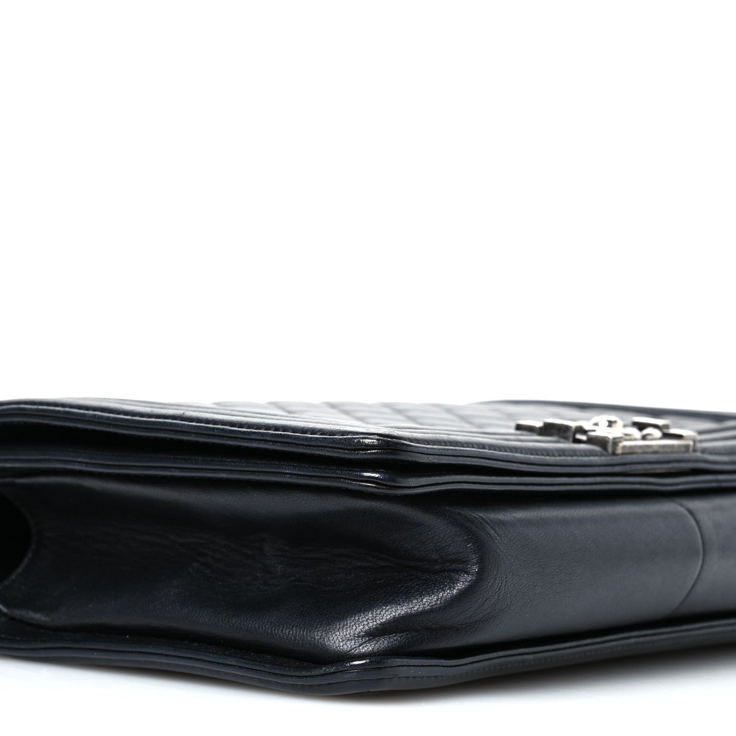 Chanel Lambskin Quilted New Medium Boy Flap Black 9 of 11