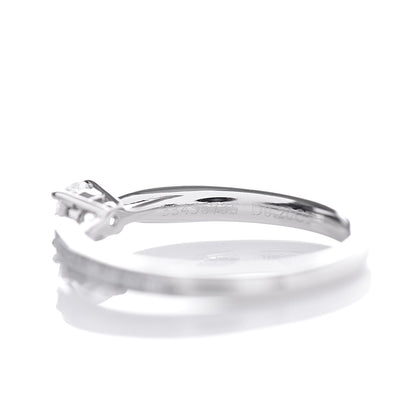 Tiffany Platinum Diamond .20ct Round Brilliant Harmony Engagement Ring 47 4 5 of 7