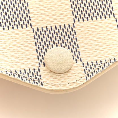 Louis Vuitton LOUIS VUITTON Damier Azur Josephine Wallet 10 of 15