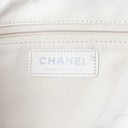 Chanel Caviar CC Hobo Ivory 7 of 9