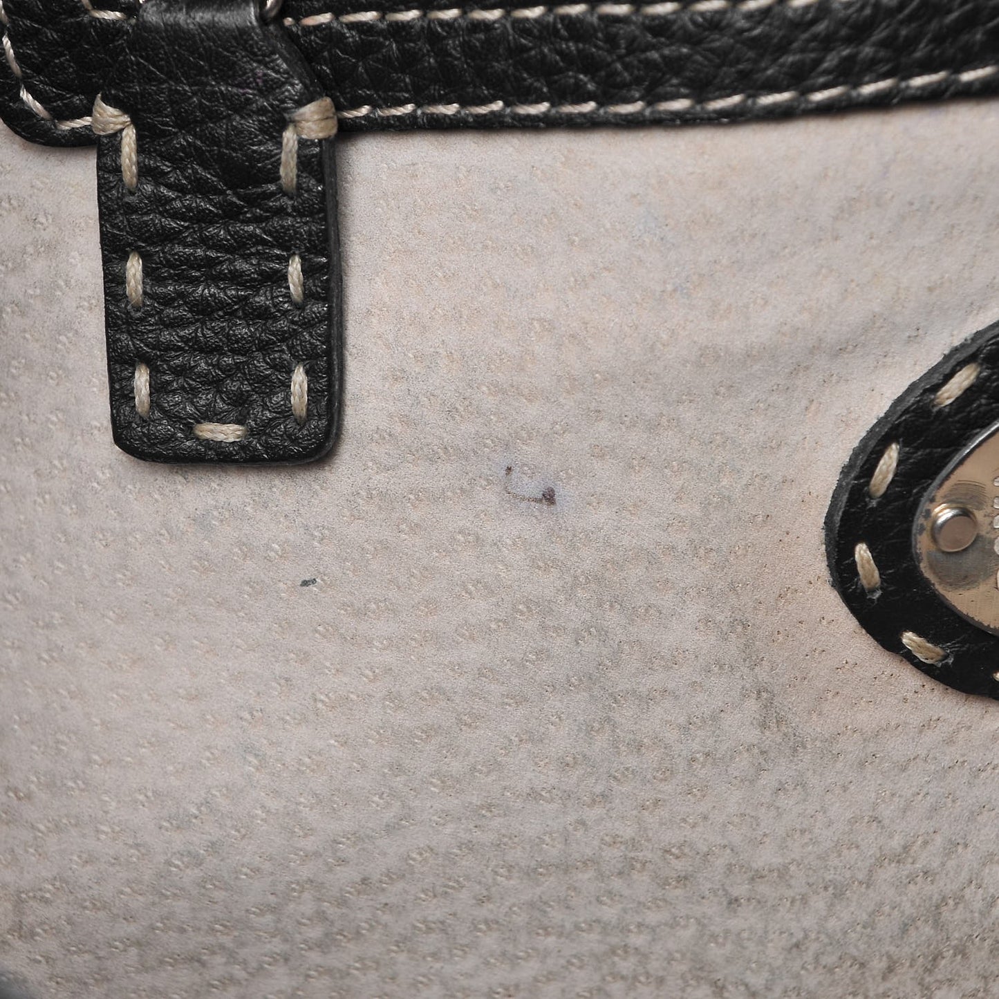 Calfskin Romano Selleria Satchel Black