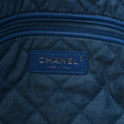 Chanel Denim Quilted Chanel 22 Blue 7 of 11