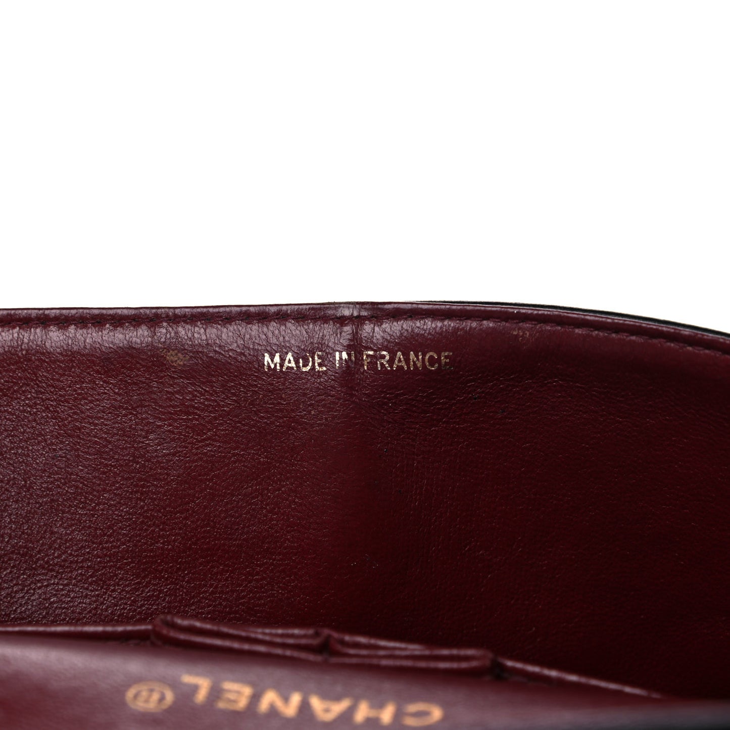 Lambskin Quilted Small Double Flap Black
