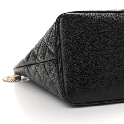 Chanel Caviar Quilted Medallion Tote Black 8 of 9