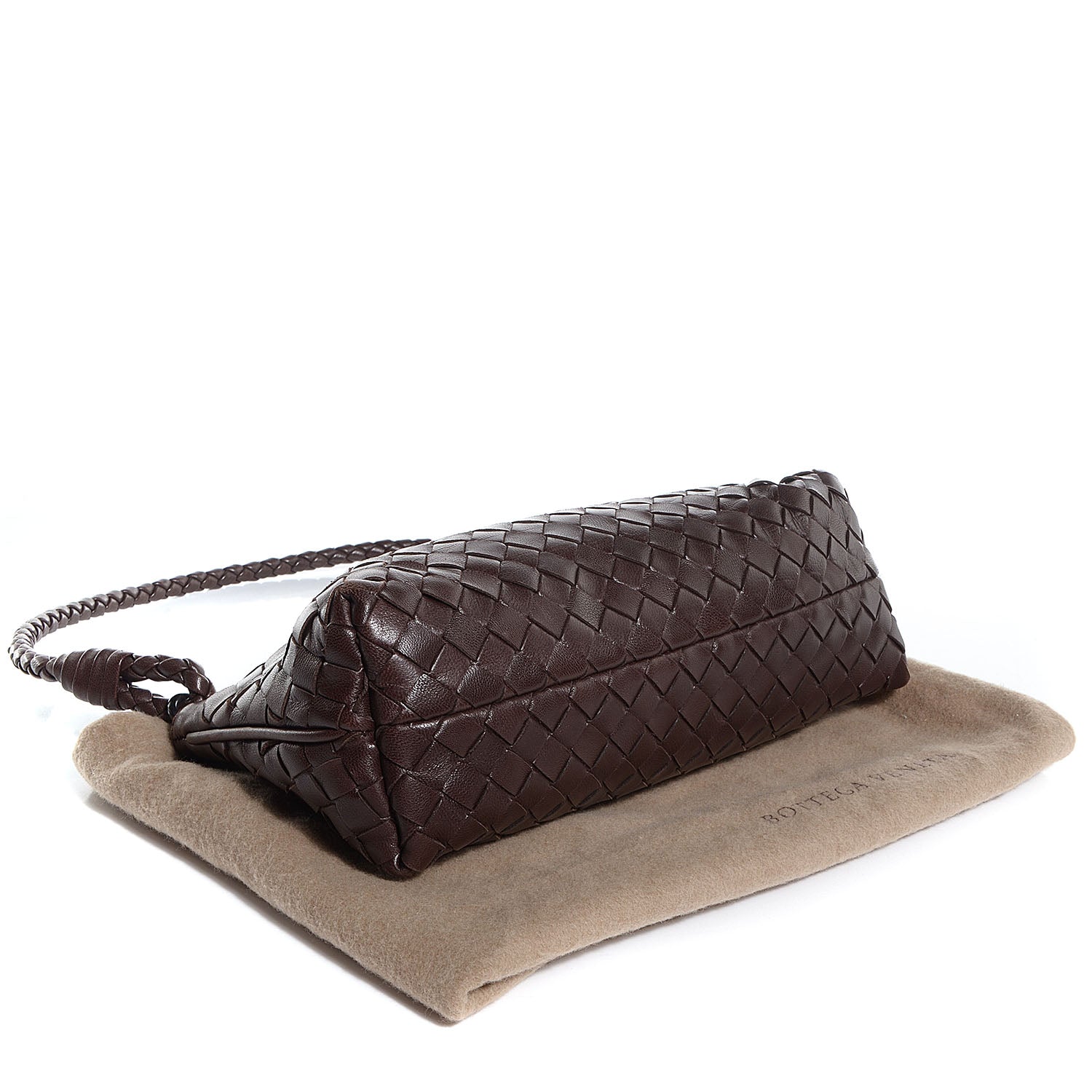 Bottega Veneta Nappa Intrecciato Baby Bag Ebano 4 of 8