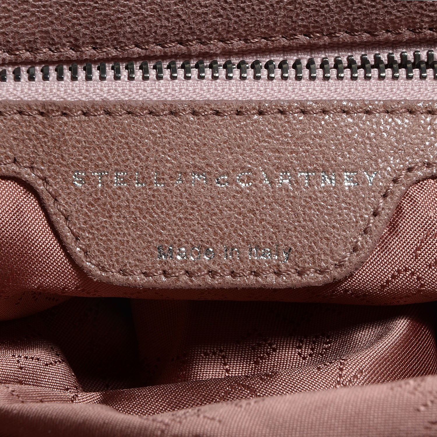 Stella McCartney Faux Leather Shaggy Deer Small Falabella Pink 6 of 8