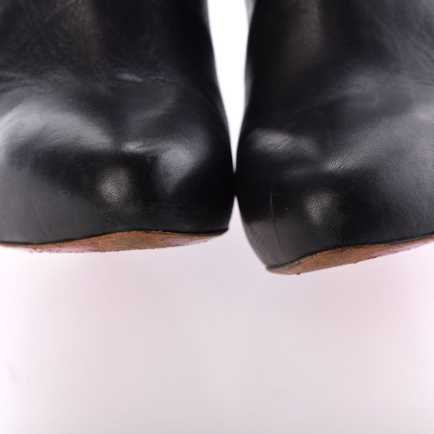 King Calfskin Fifi Botta 100 Boots 36 Black