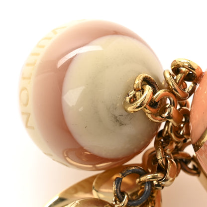 Louis Vuitton Mini Lin Croisette Bag Charm Pink 4 of 4