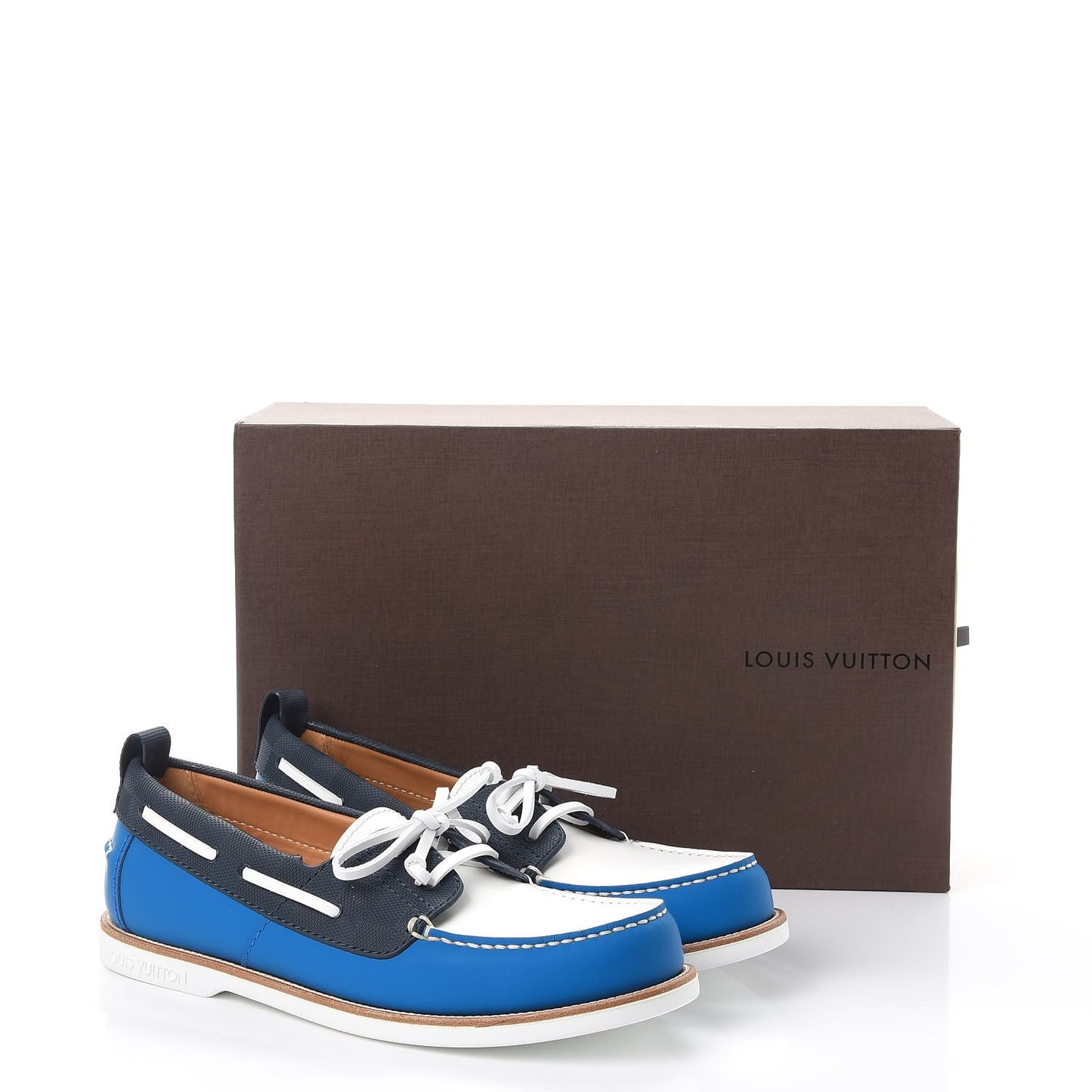 Mat Calfskin Rubber America's Cup Marine Boat Shoe 8 Pacific Blue