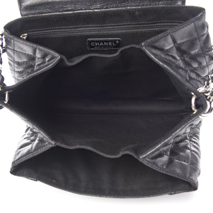 Chanel Caviar Quilted Timeless Accordion Flap Black 5 of 14