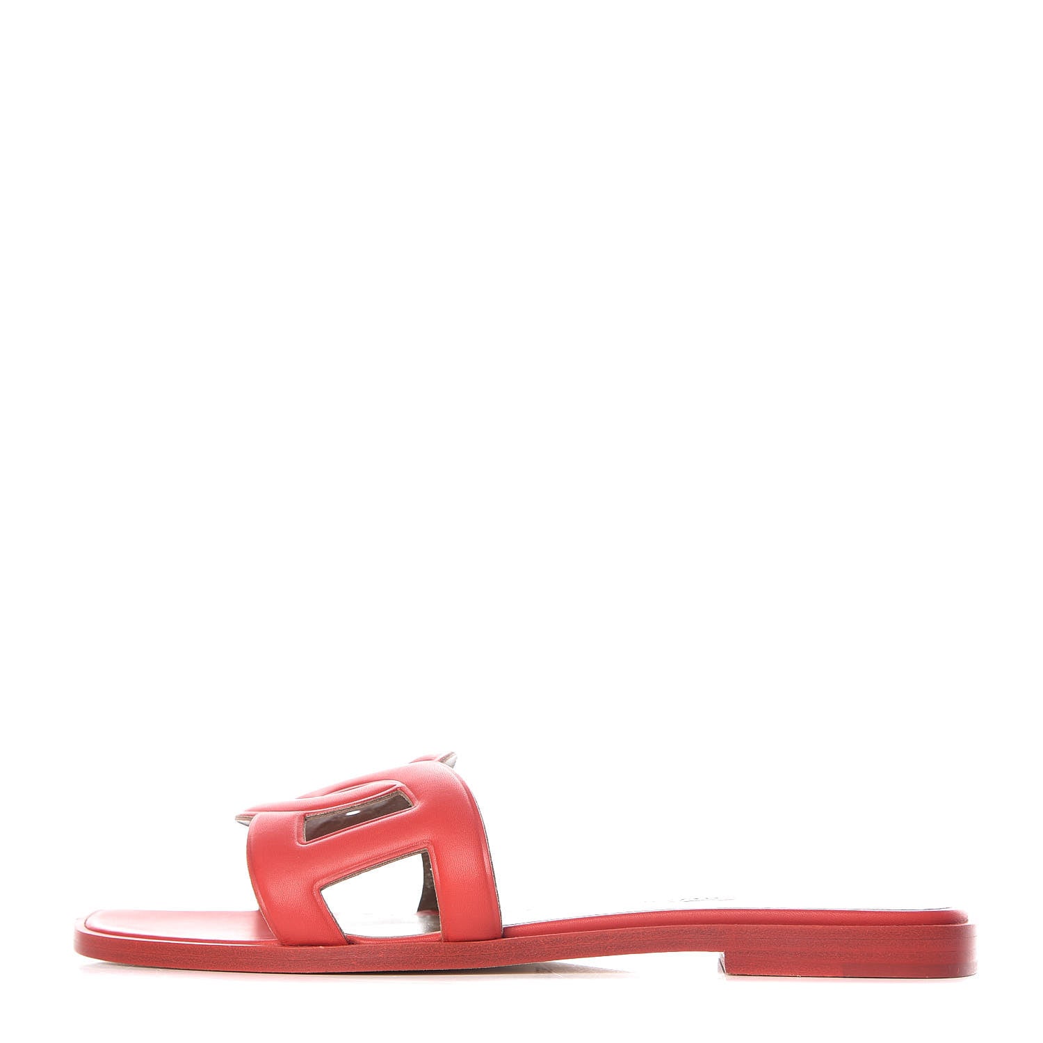 Hermes Calfskin Omaha Sandals 36 Pavot 1 of 9