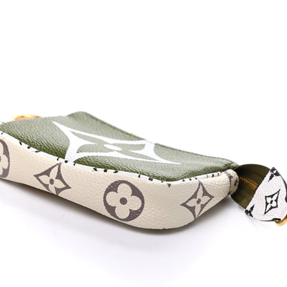 Louis Vuitton Monogram Giant Micro Pochette Accessories Kaki White 9 of 10