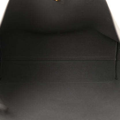 Saint Laurent Calfskin Large Shopping Tote Earth 6 of 12