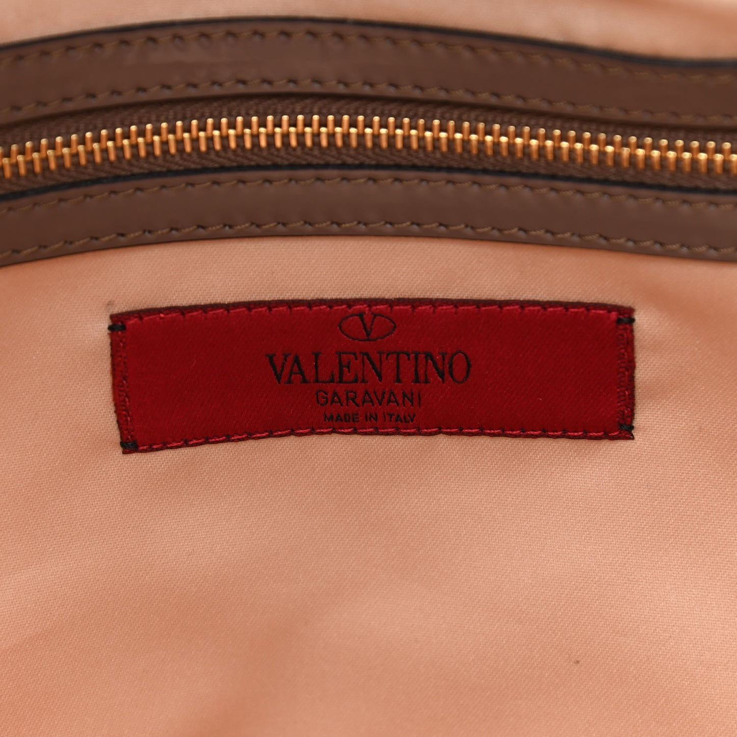 Patent Lacca Large Nuage Bow Hobo Brun