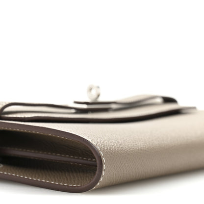 Hermes Epsom Kelly Wallet To Go Etoupe 9 of 13