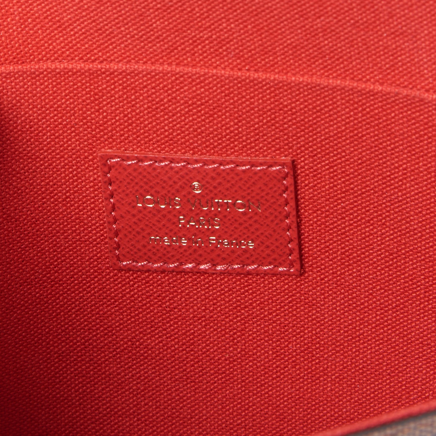 Damier Ebene Pochette Felicie Chain Wallet