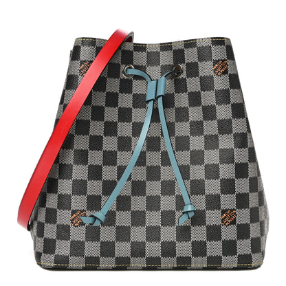 Louis Vuitton Damier Neonoe Black White 1 of 10