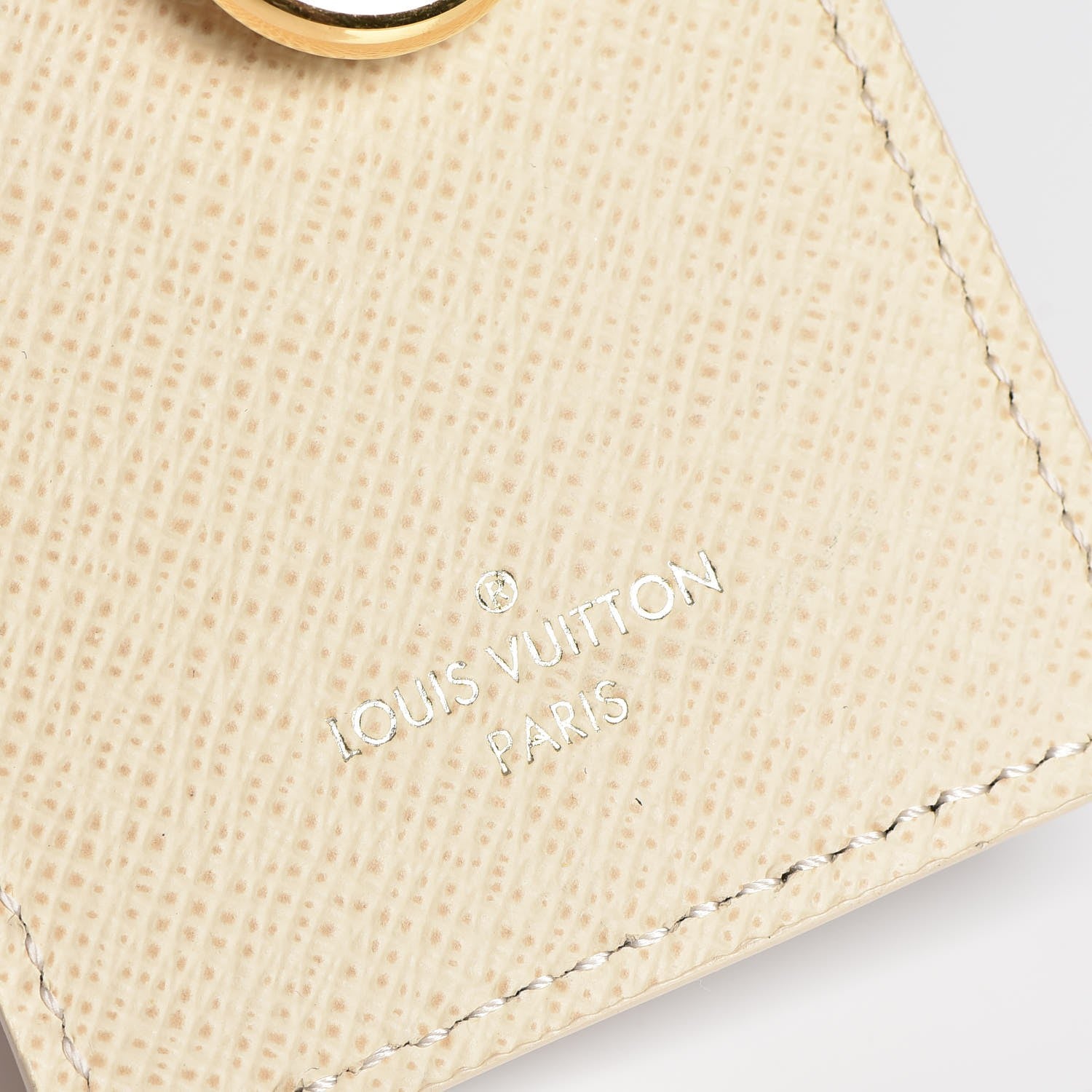 Louis Vuitton Damier Azur Illustre Trunk Bag Charm Key Ring 4 of 5