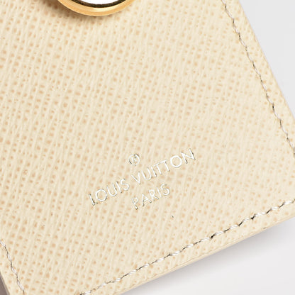 Louis Vuitton Damier Azur Illustre Trunk Bag Charm Key Ring 4 of 5