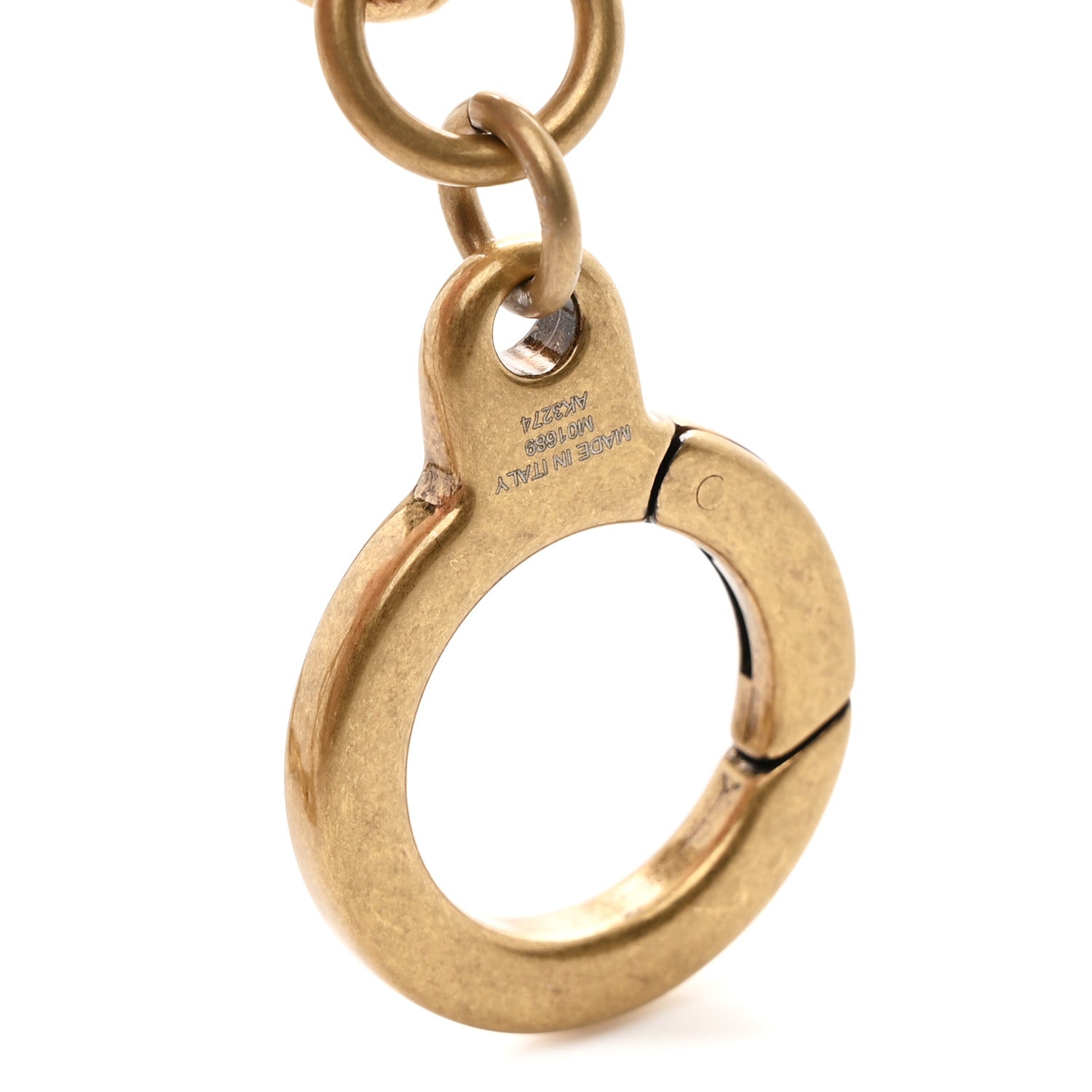Louis Vuitton Chain Belt Pearls Bag Charm Gold 3 of 3