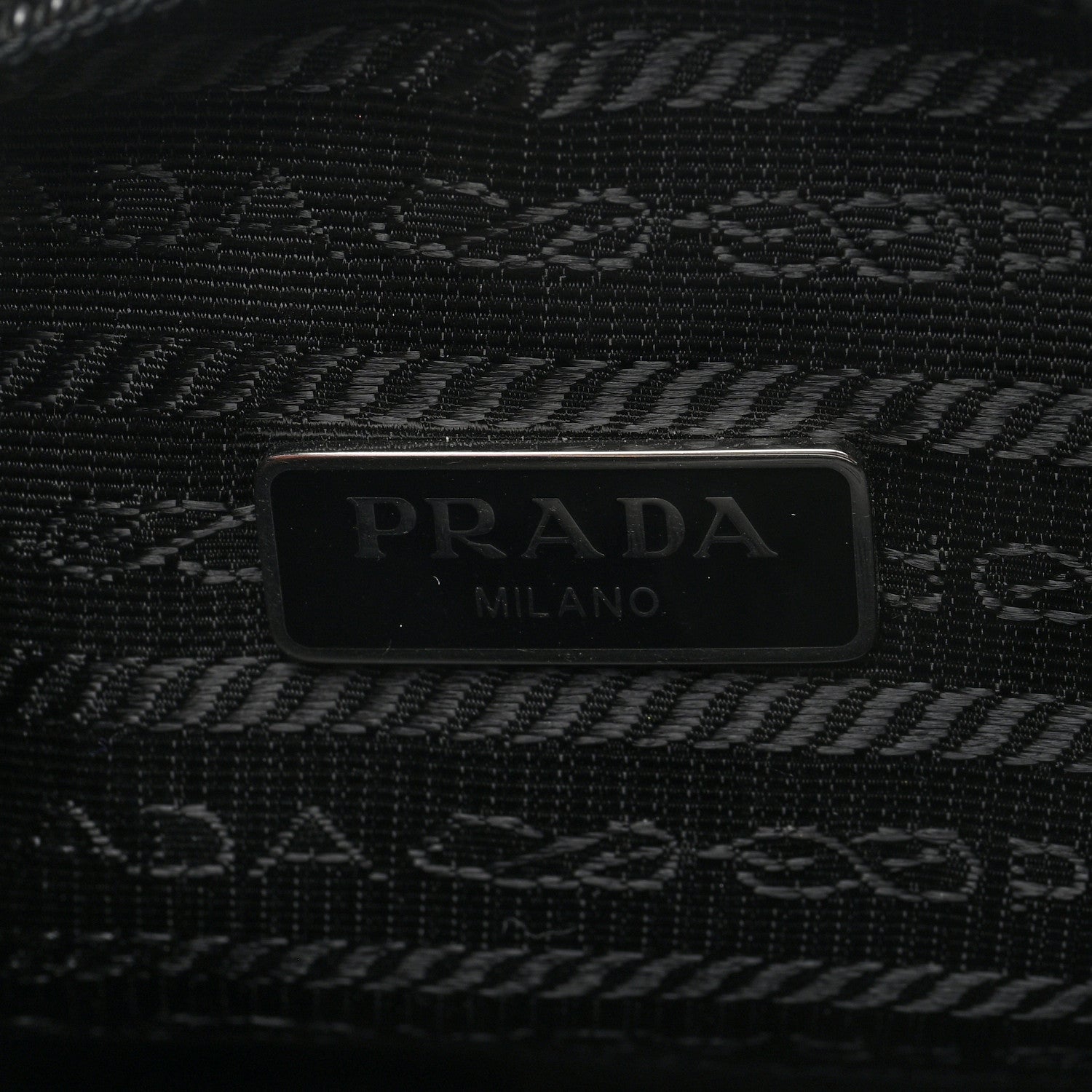 Prada Tessuto Nylon Mini Re-Edition 2000 Bag Black 6 of 9