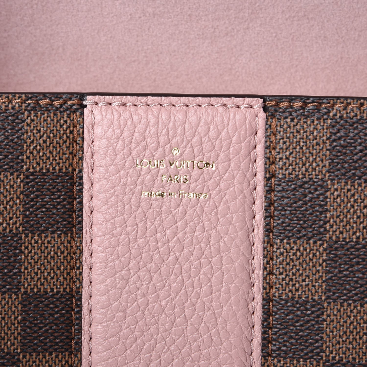 Louis Vuitton Damier Ebene Cuir Taurillon Wight Magnolia 7 of 7