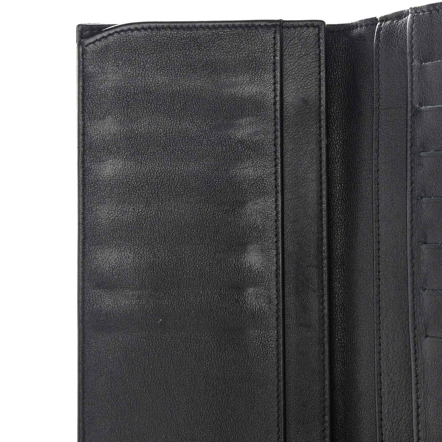 Caviar Timeless CC French Long Wallet Black