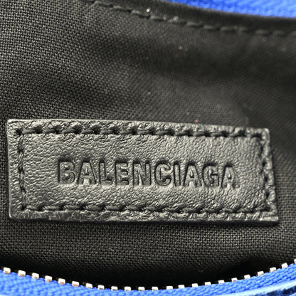 Balenciaga Metallic Arena Agneau Le Cagole Shoulder Bag XS Blue 7 of 11