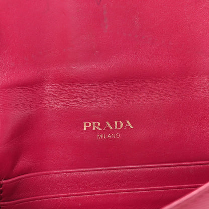 Prada Vitello Move Envelope Wallet Ibisco 6 of 6