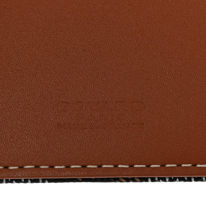 Goyard Goyardine Grenelle Passport Wallet Black Gold 6 of 6