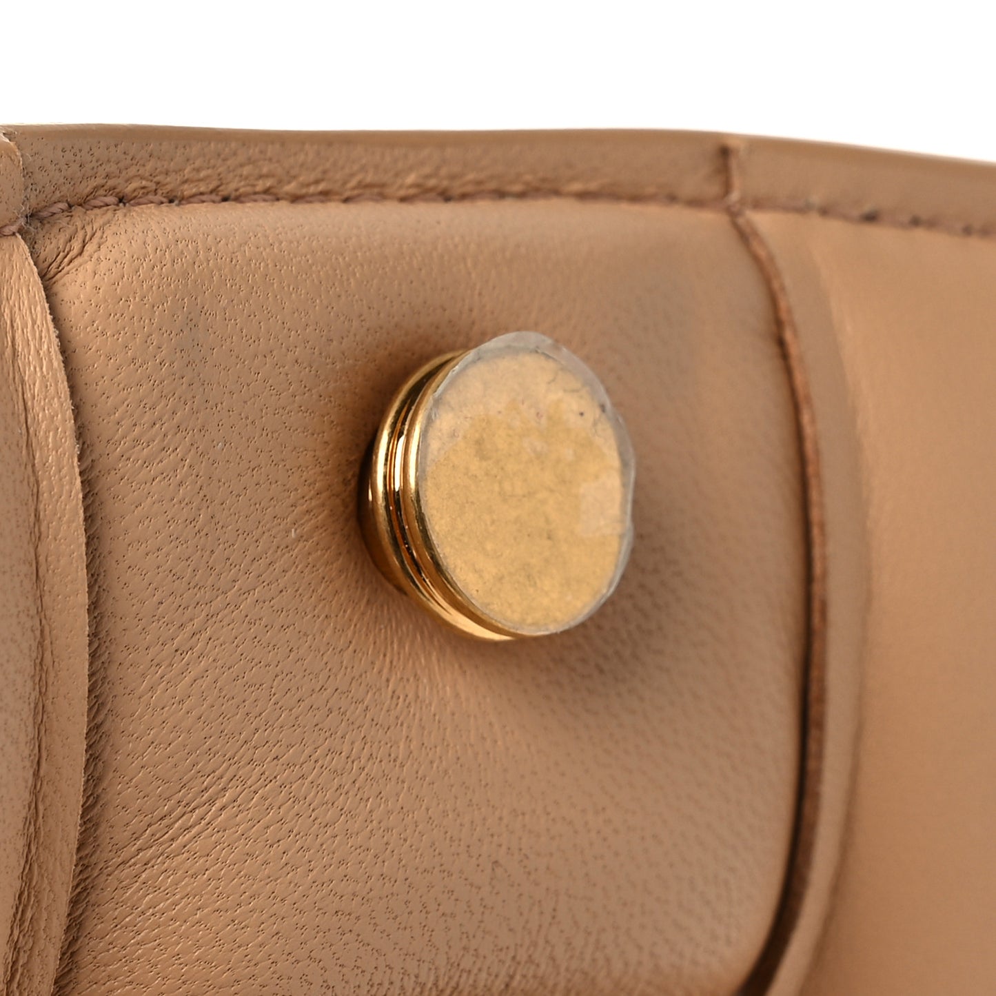 Nappa Maxi Intreccio Padded Cassette Crossbody Bag Almond