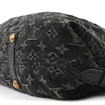 Louis Vuitton Denim Neo Cabby MM Black 9 of 9