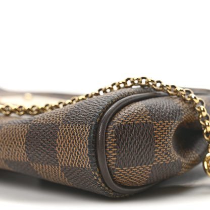 Louis Vuitton Damier Ebene Eva Clutch 9 of 9