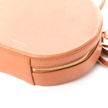Mansur Gavriel Calfskin Circle Crossbody Bag Tan 9 of 9