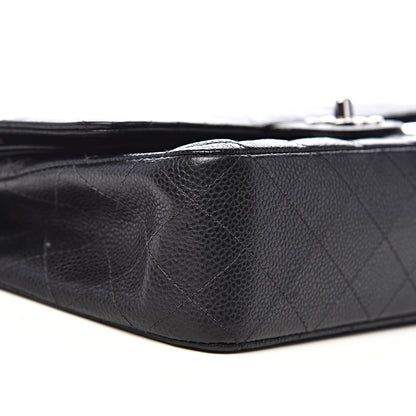 Chanel Caviar Quilted Medium Double Flap Black 13 of 16