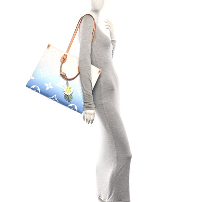 Louis Vuitton Monogram Giant By The Pool Onthego GM Blue 2 of 9