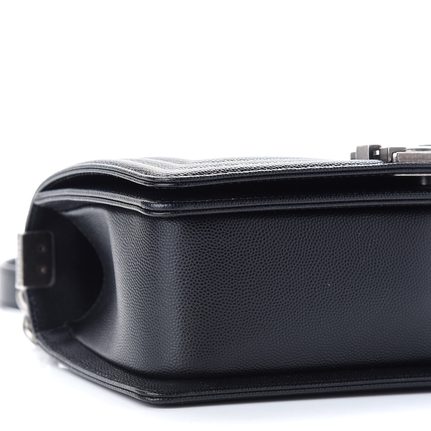 Chanel Caviar Quilted Medium Boy Flap Black 8 of 9