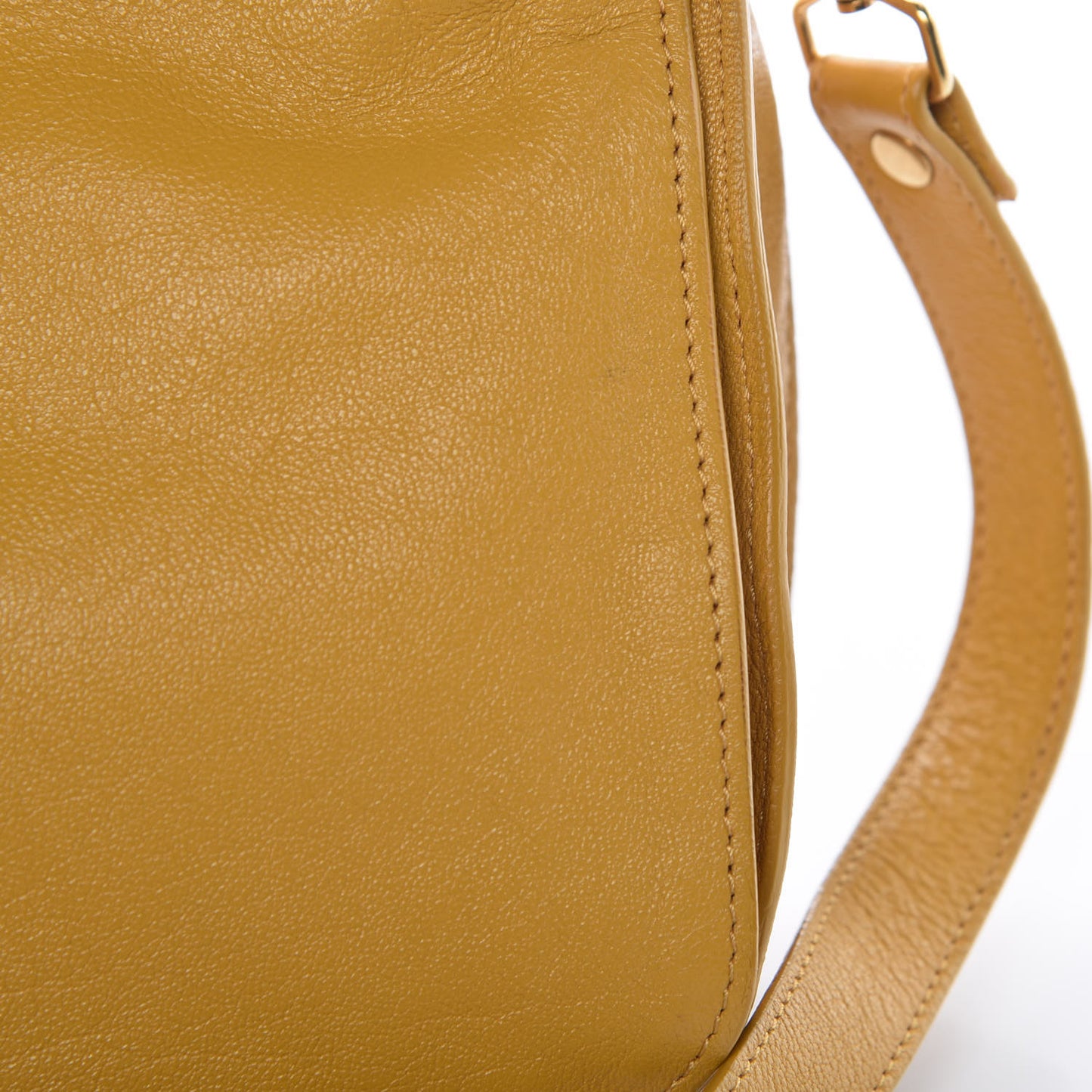 Lambskin Medium PS1 Satchel Mustard