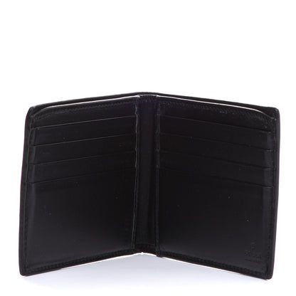 Gucci GG Supreme Monogram Fox Nice Bi-Fold Wallet Black Grey 5 of 11
