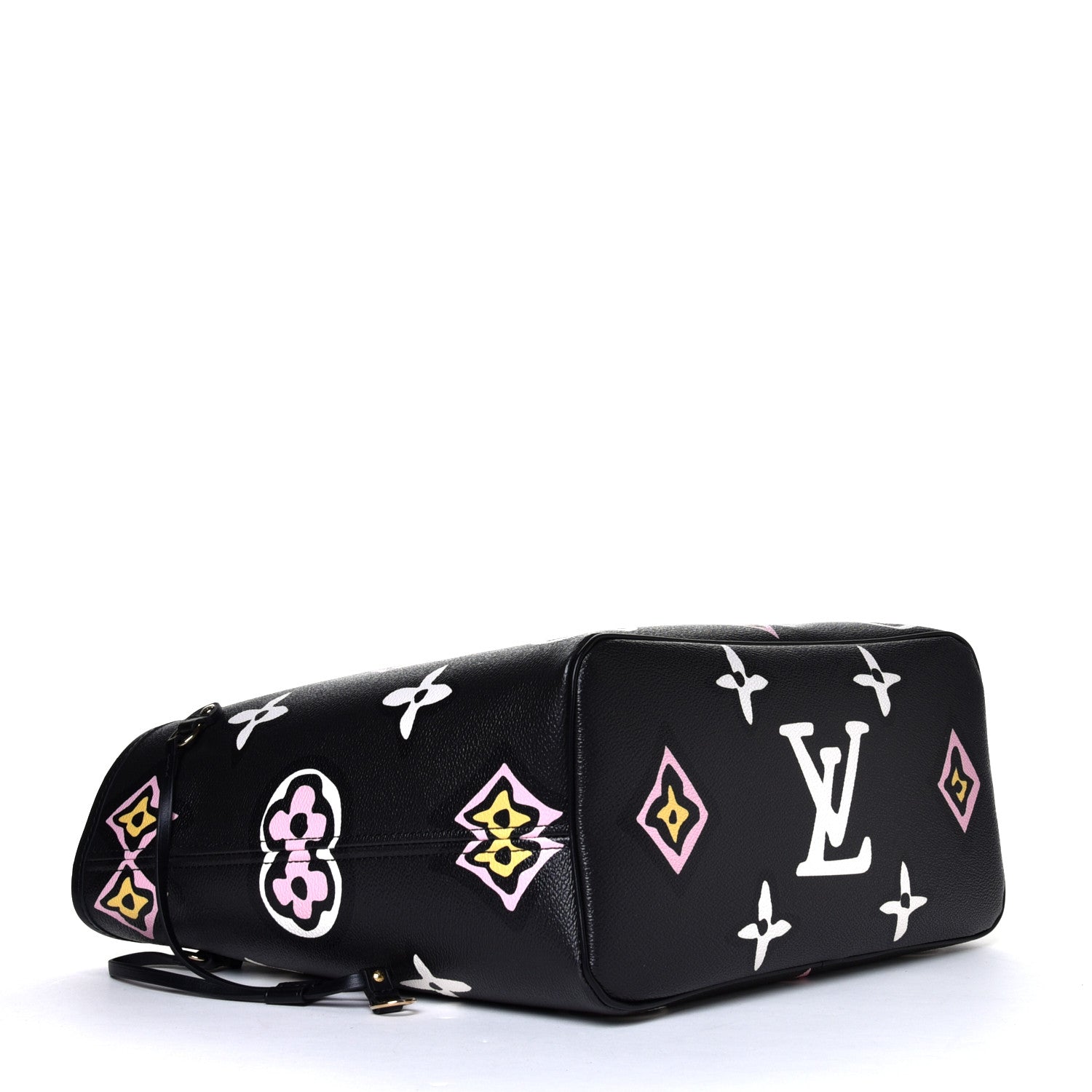 Louis Vuitton Monogram Giant Wild At Heart Neverfull MM Black 5 of 8