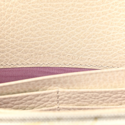 Gucci Dollar Calfskin Mini Dionysus Chain Wallet Mystic White 7 of 11