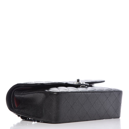 Chanel Caviar Quilted Medium Double Flap Black 4 of 9