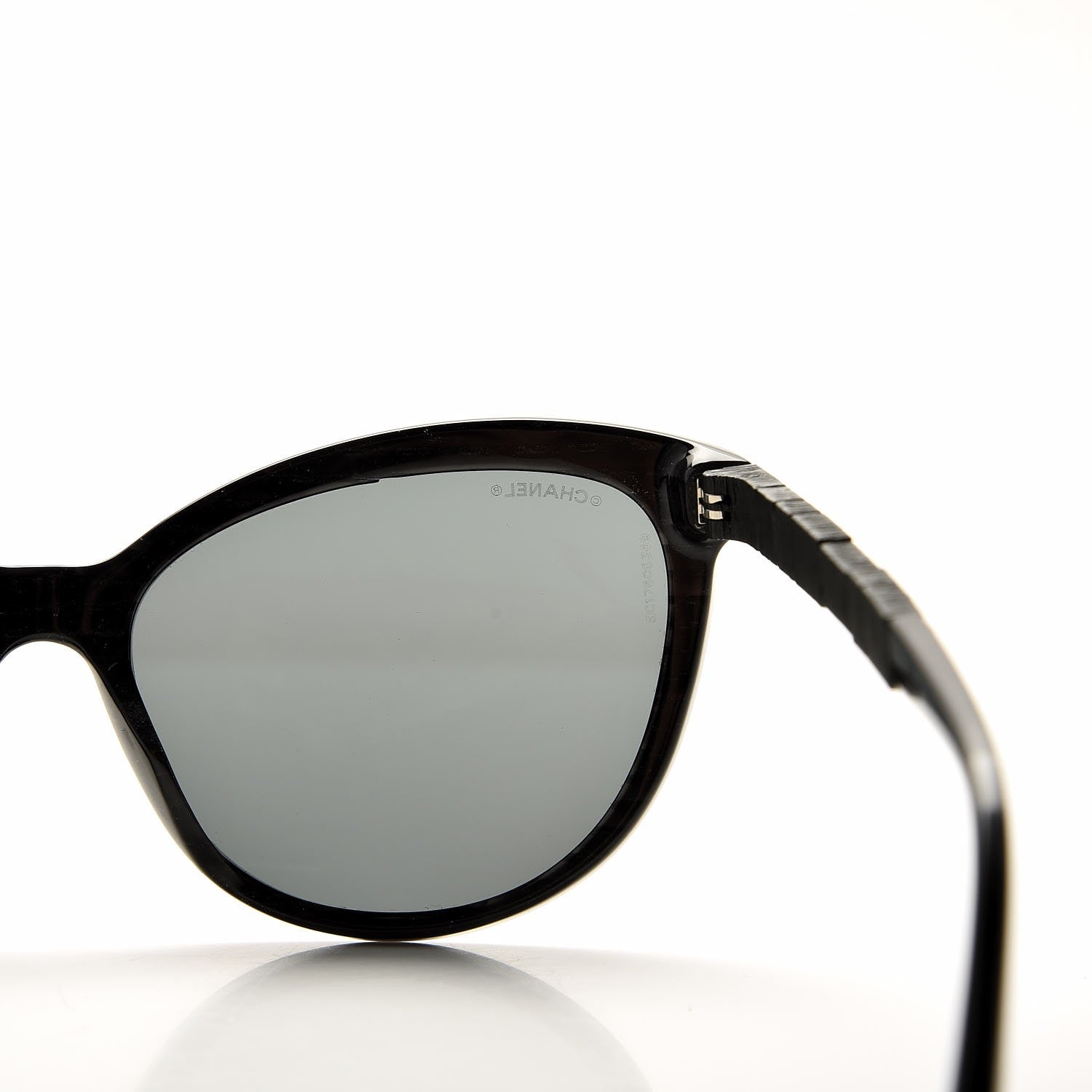 Chanel Crystal Baguette Cat Eye Bijou Sunglasses 5307-B Black 7 of 9