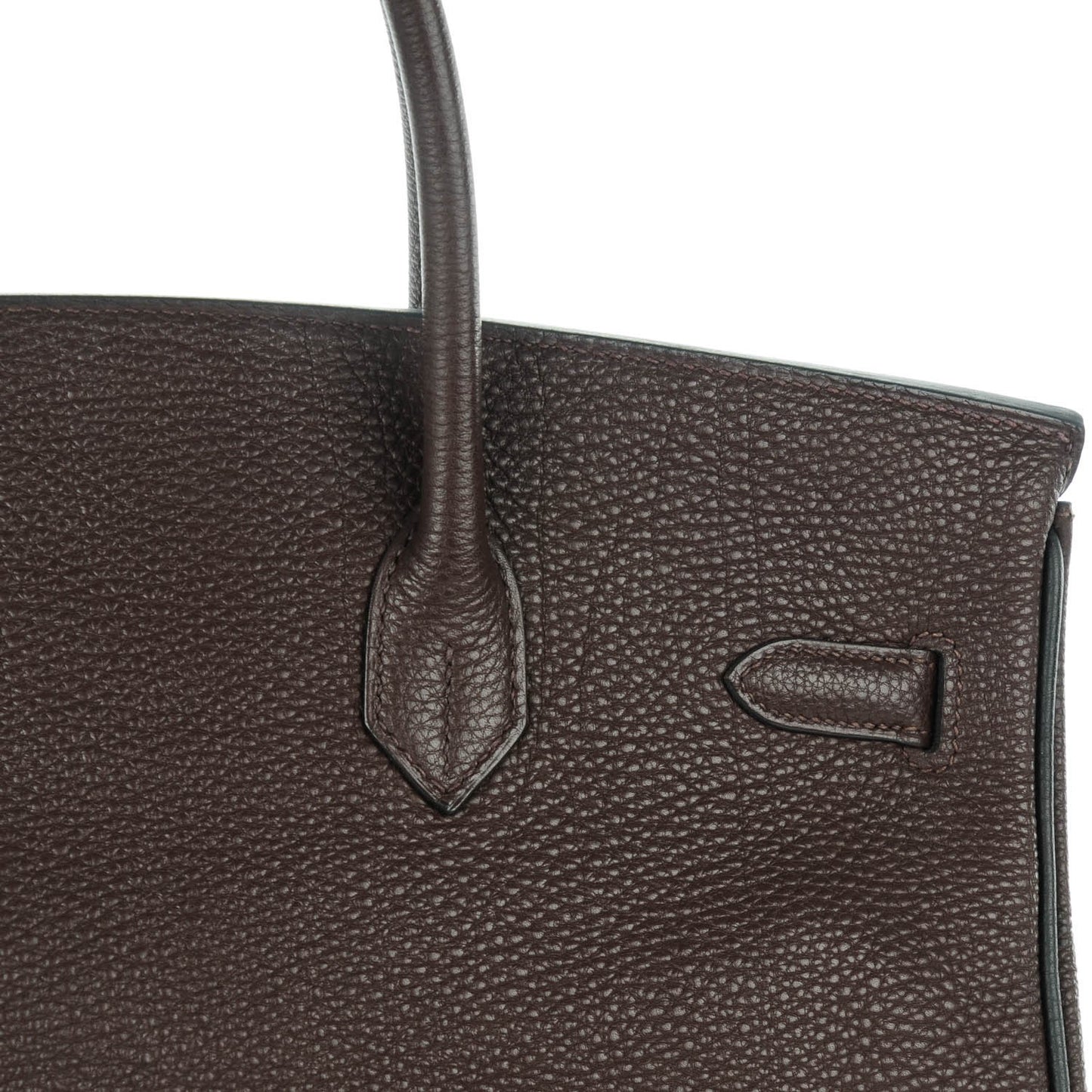 Togo Bi-Color Birkin 35 Chocolate Black