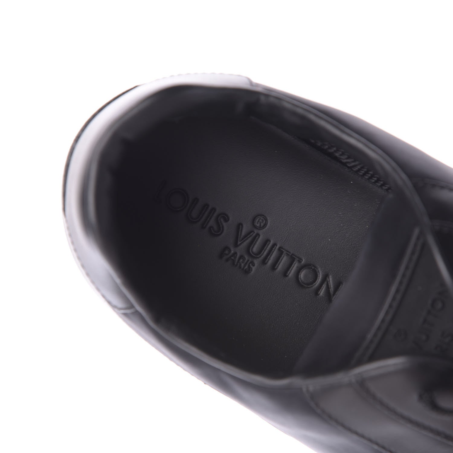 Louis Vuitton Calfskin Nylon Pulse Sneaker 9 Black 8 of 10