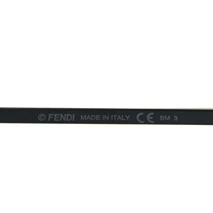 Fendi Rubber FF Fabulous Shield Sunglasses FF M0039/G/S Black Yellow 6 of 8