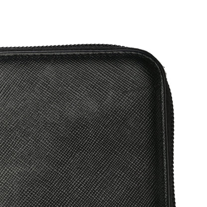 Prada Tessuto Nylon Zip Around Wallet Black 7 of 13