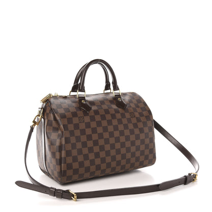 Louis Vuitton Damier Ebene Speedy Bandouliere 30 4 of 11